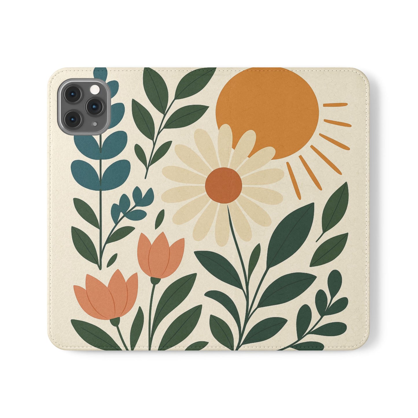 Vegan Leather Flip Case