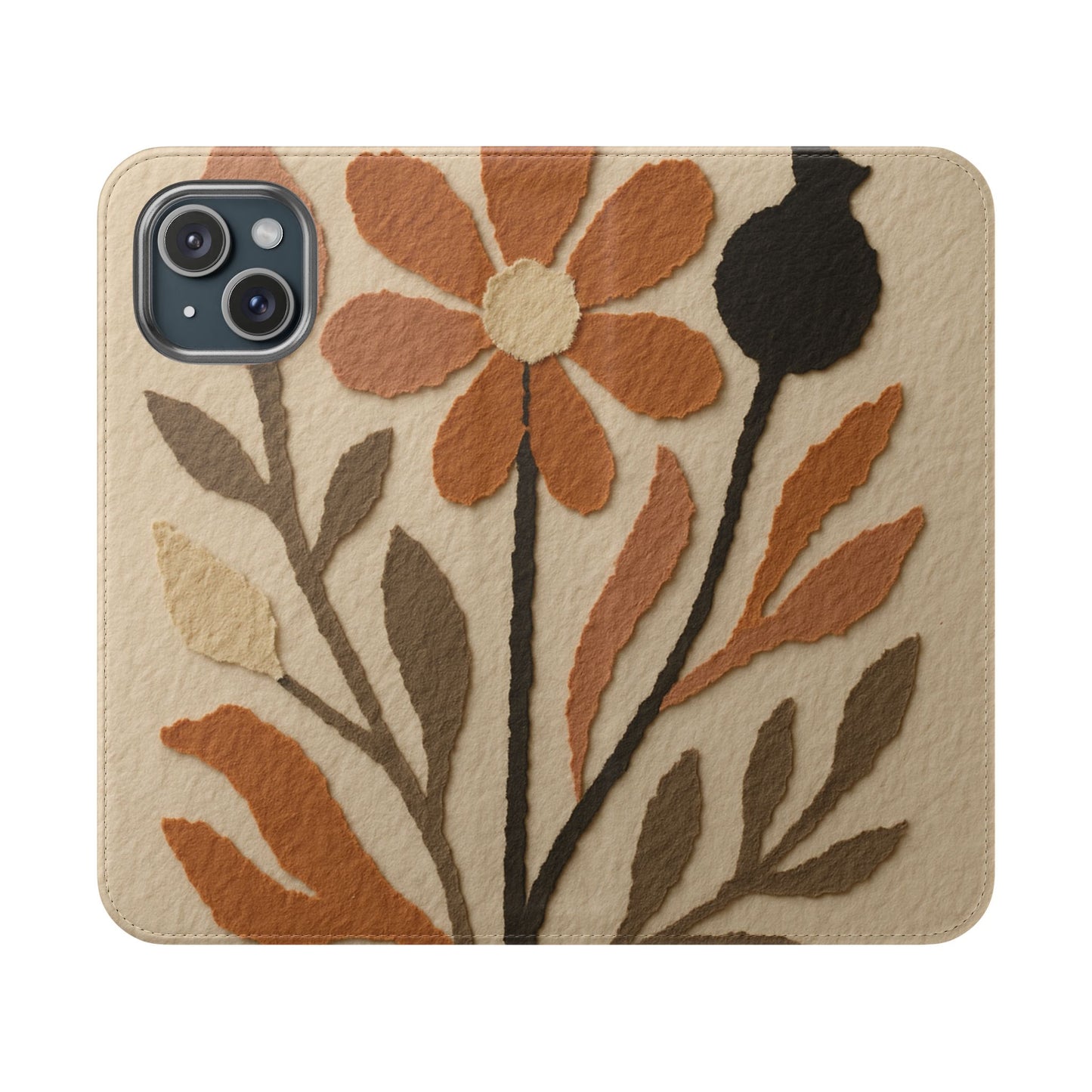 Vegan Leather Flip Case