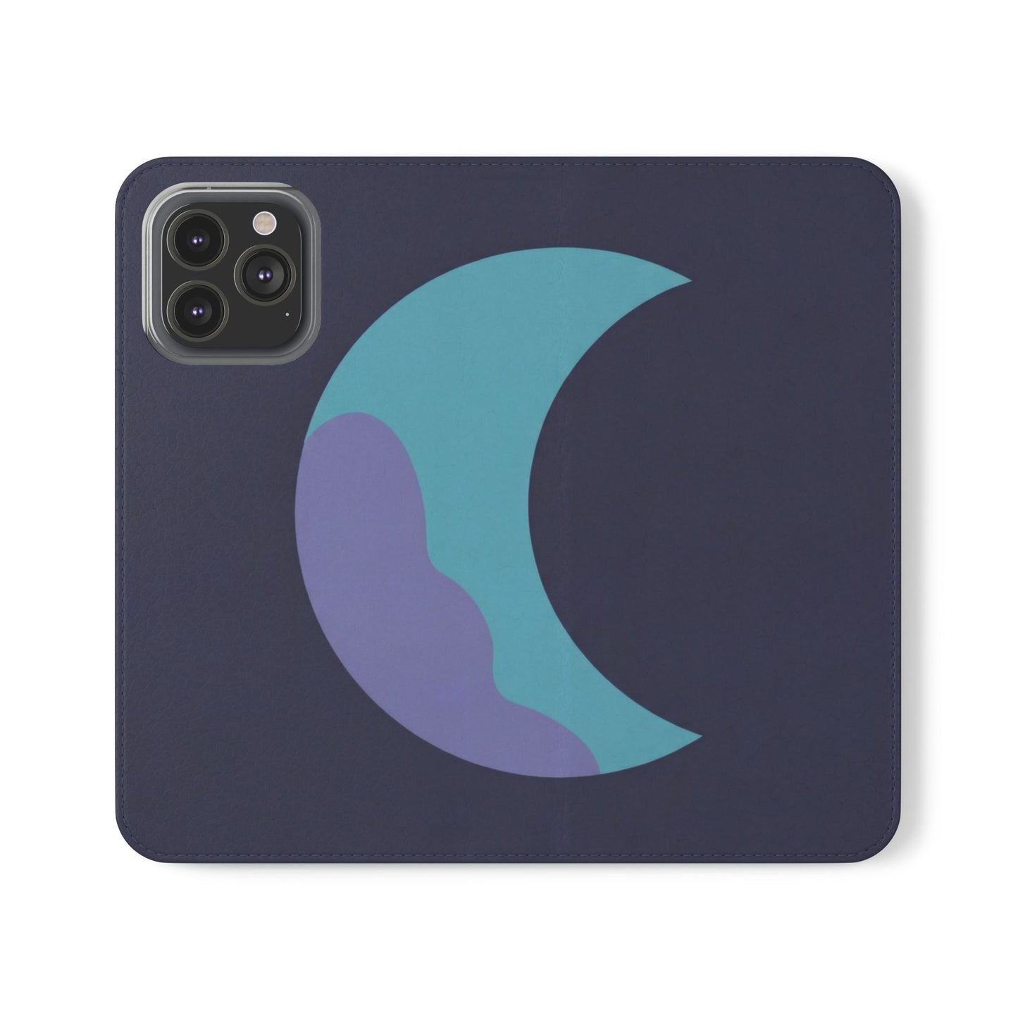 Tidal Moon Vegan Leather Flip Case