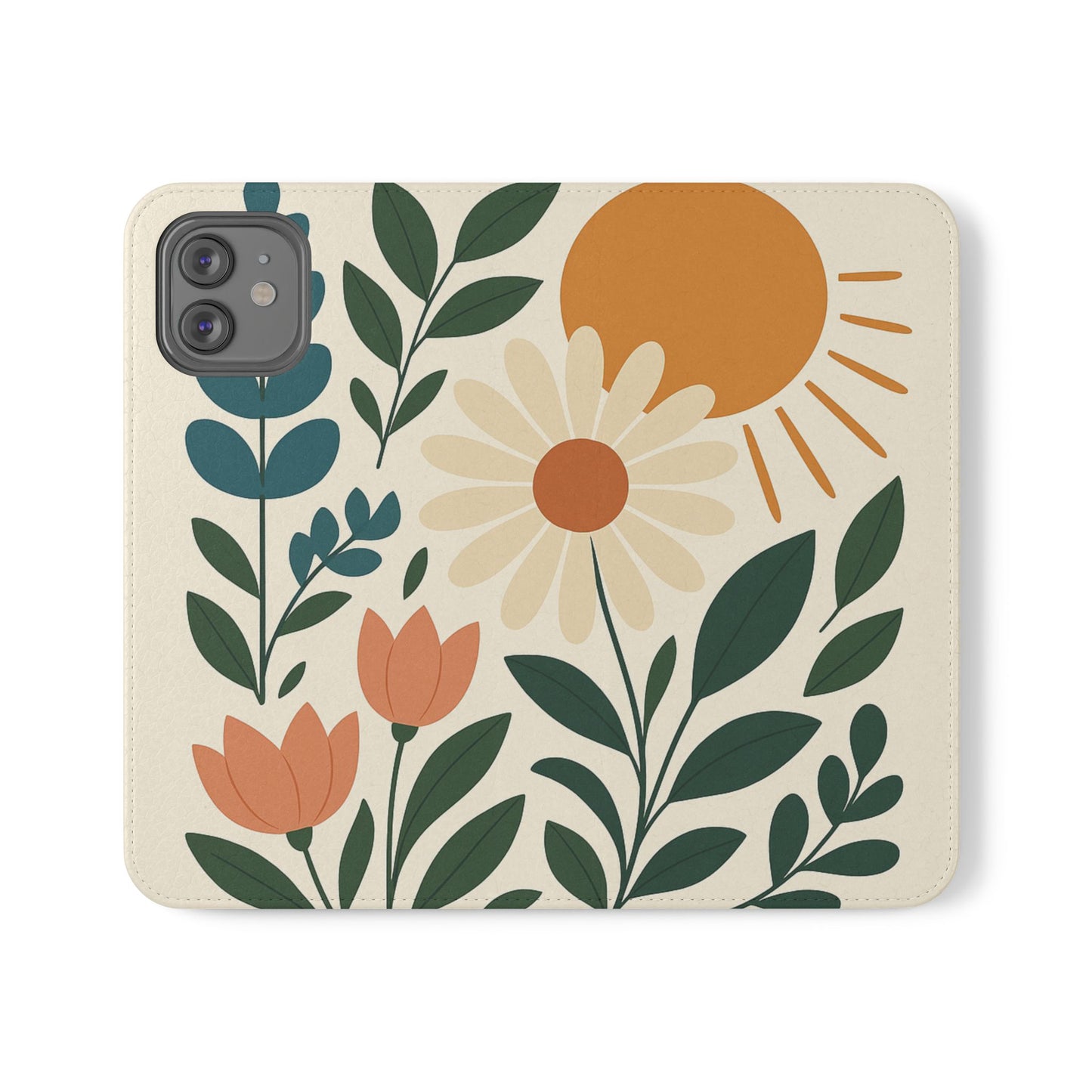 Vegan Leather Flip Case
