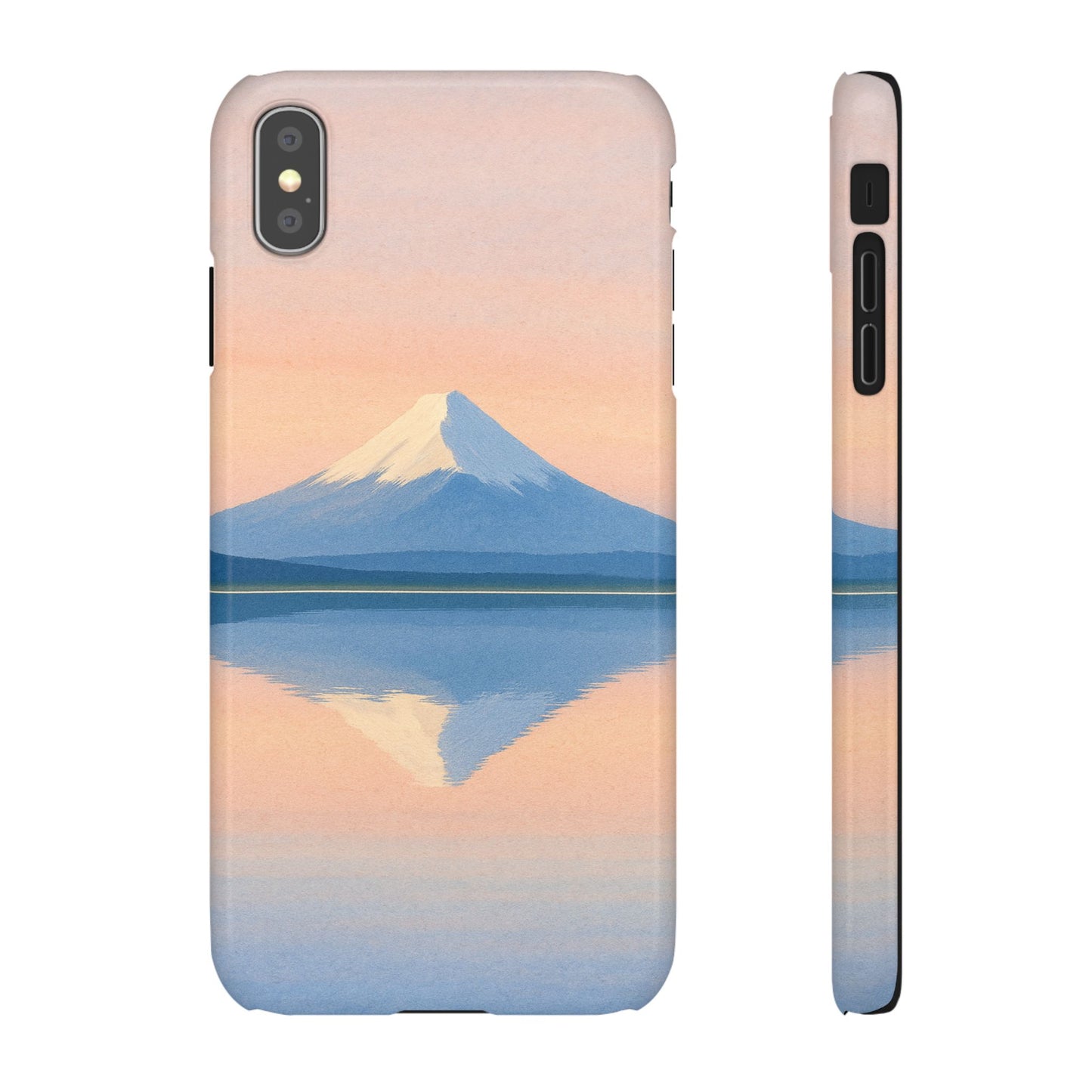 Mountain Reflected Sunset Snap Phone Case