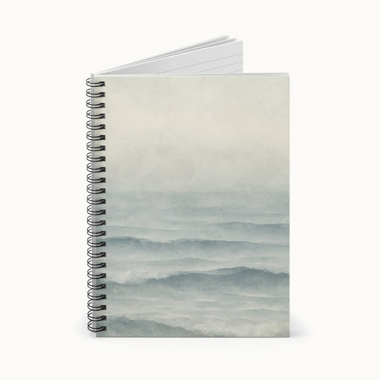 Tranquil Abstract Seascape Notebook