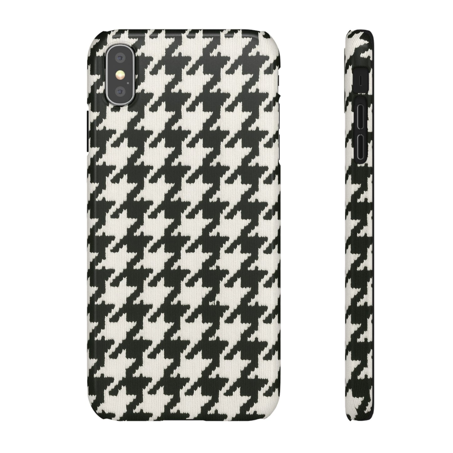 Houndstooth Snap Phone Case
