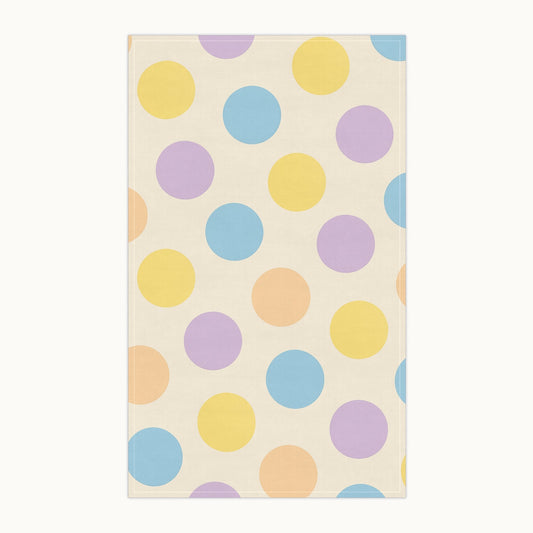 Polka Dot Sorbet Tea Towel