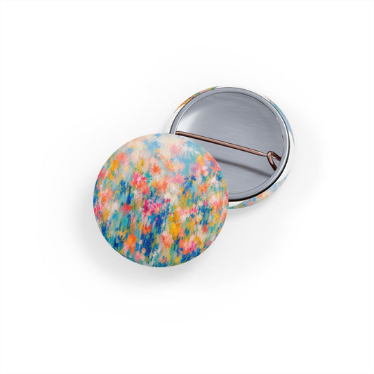 Chromatic Meadow Round Pins