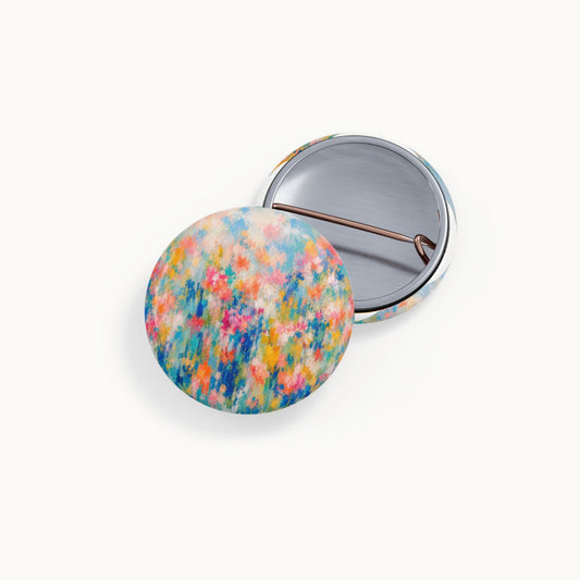 Chromatic Meadow Round Pins