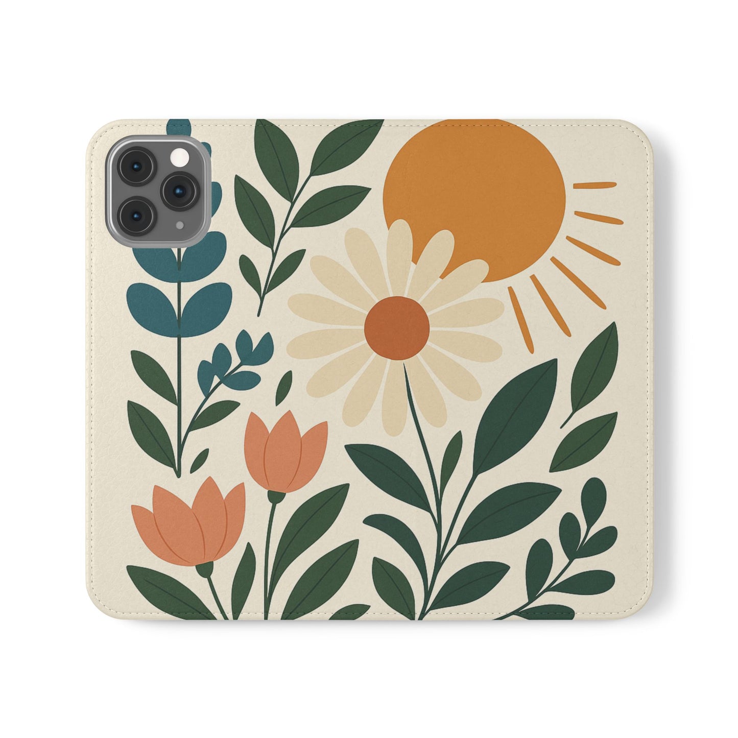 Vegan Leather Flip Case