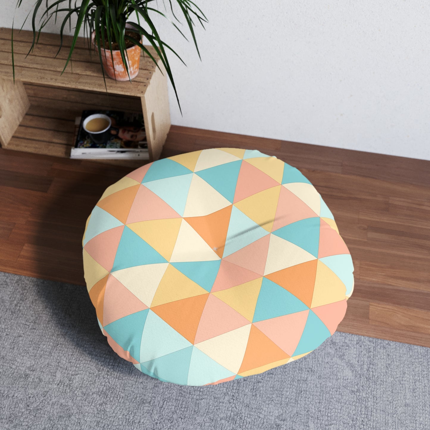 Tufted Floor Pillow