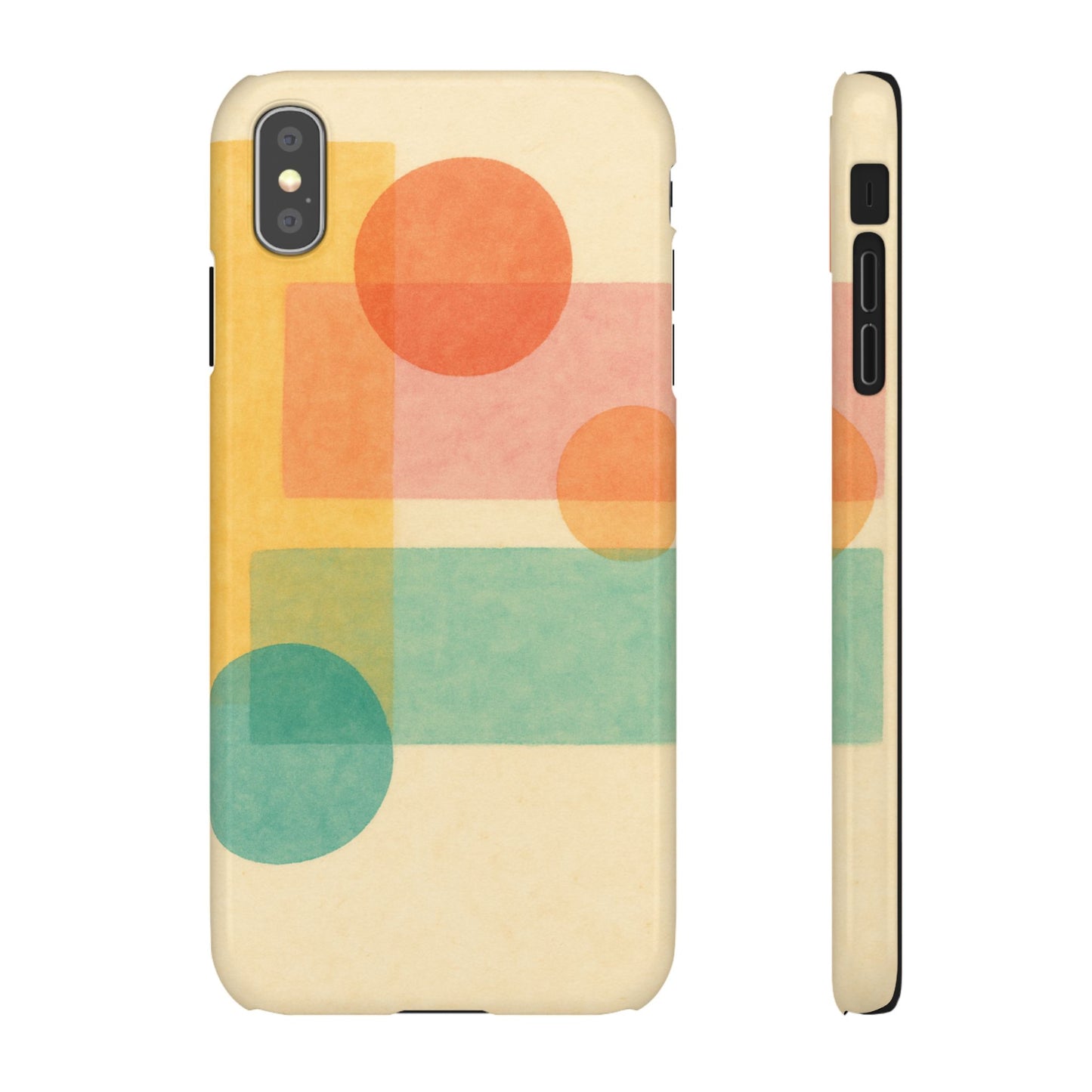 Sunlit Shapes Snap Phone Case