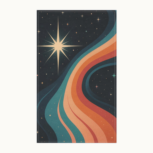 Starlight Current Tea Towel