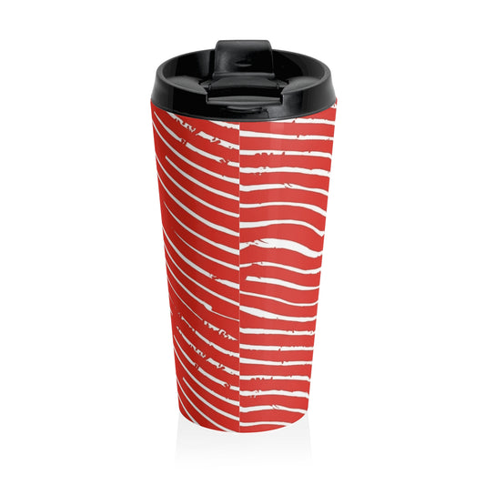 Scarlet Tide Stainless Steel Travel Mug