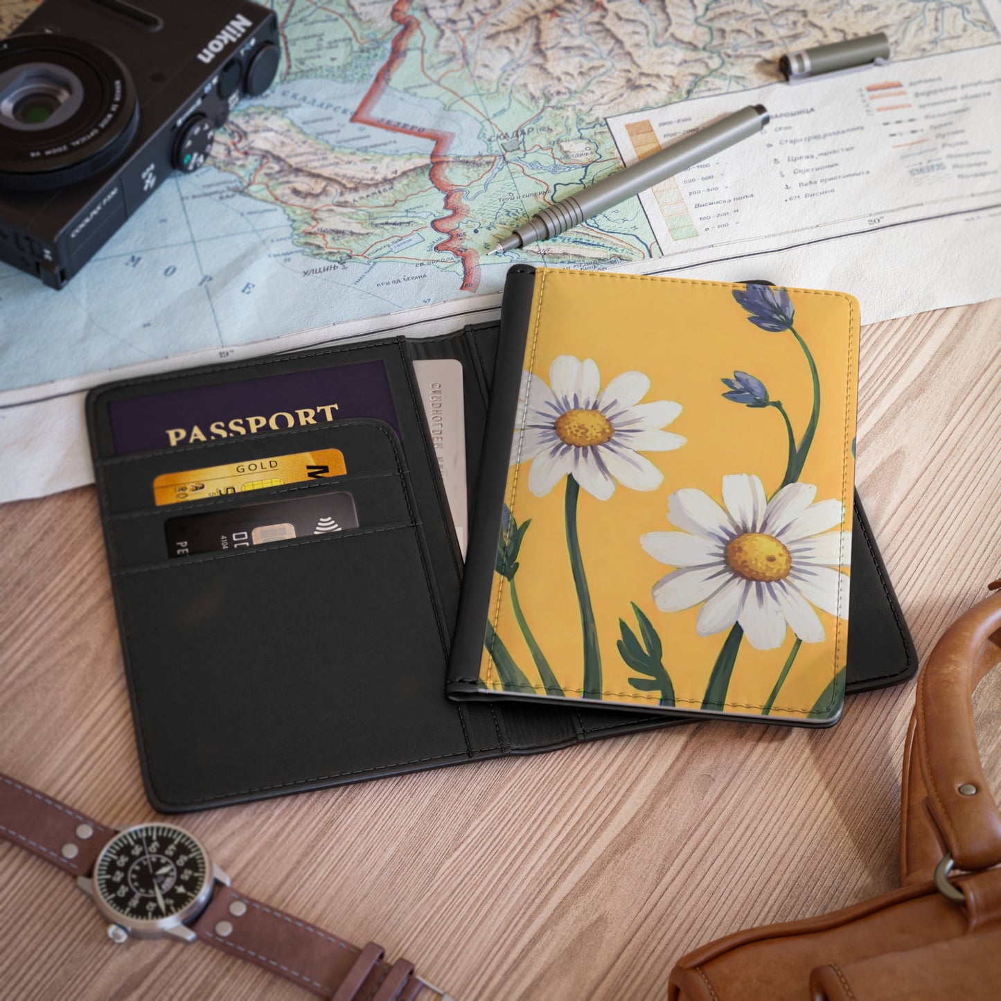 Spring Daisies Passport Cover