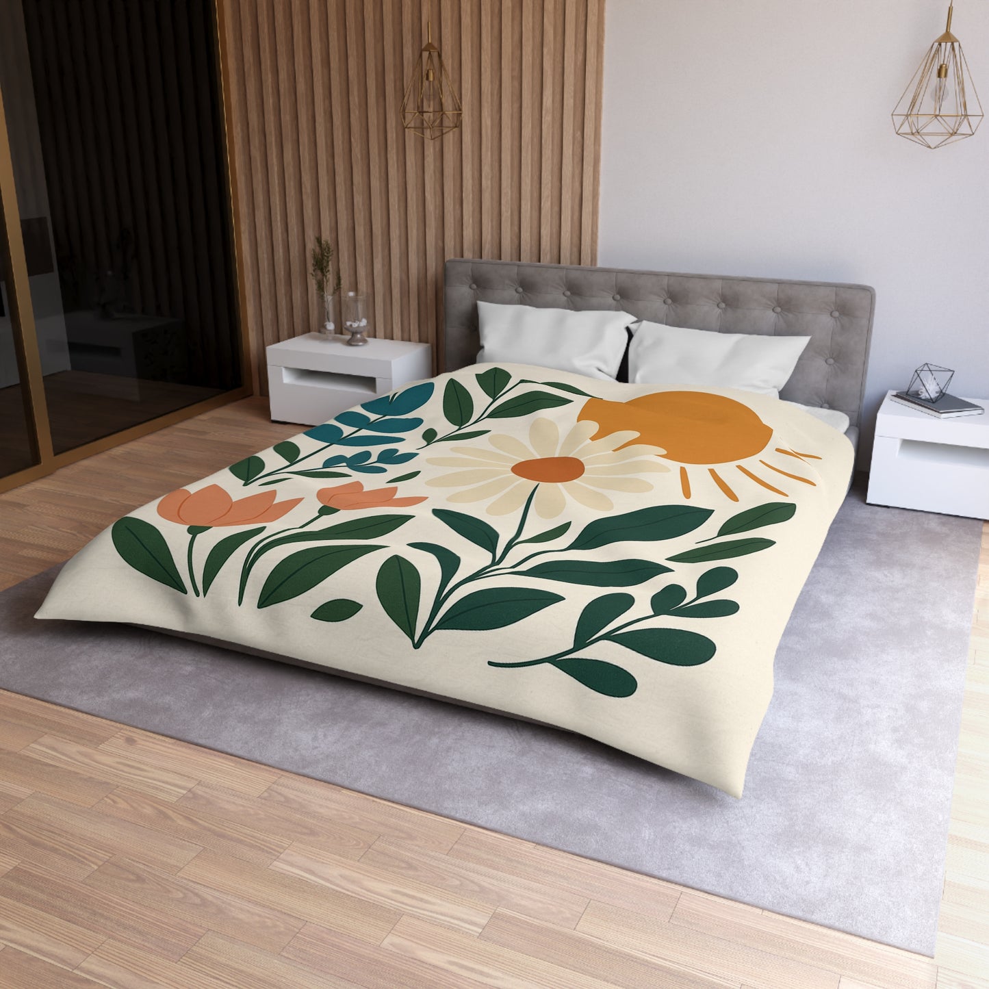 Aesthetic Microfiber Duvet Cover