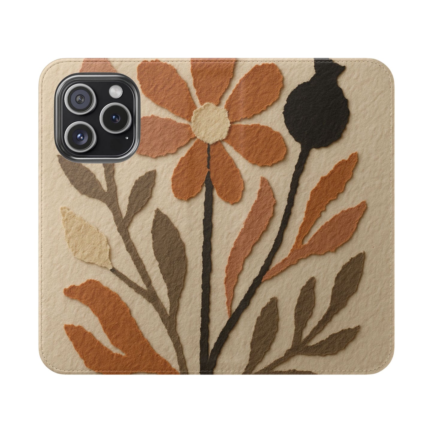Vegan Leather Flip Case