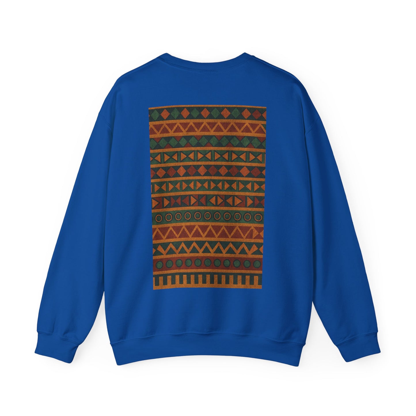 Trendy Unisex Patterned Crewneck Sweatshirt | Cozy Casual Wear, Unique Gifts, Fall Fashion, Home Comfort, Unisex Style