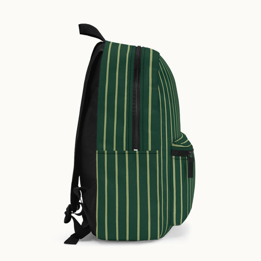 Forest Pinstripe Backpack