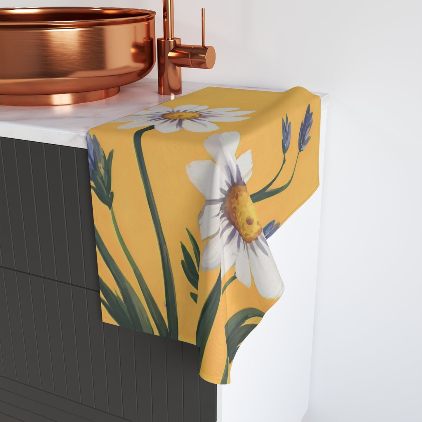 Spring Daisies Hand Towel