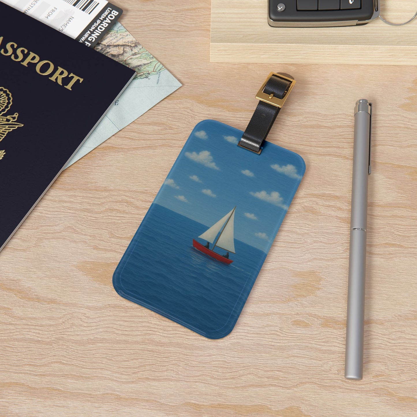 Luggage Tag Boat