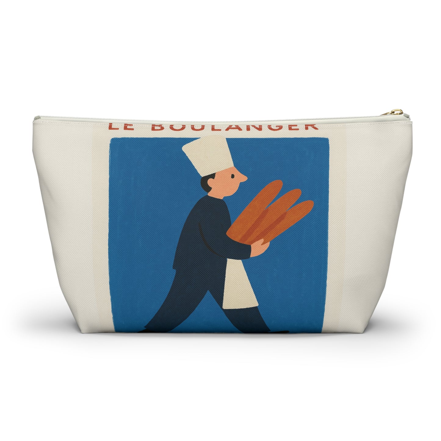 Playful Baker Striding Accessory Pouch with T-bottom