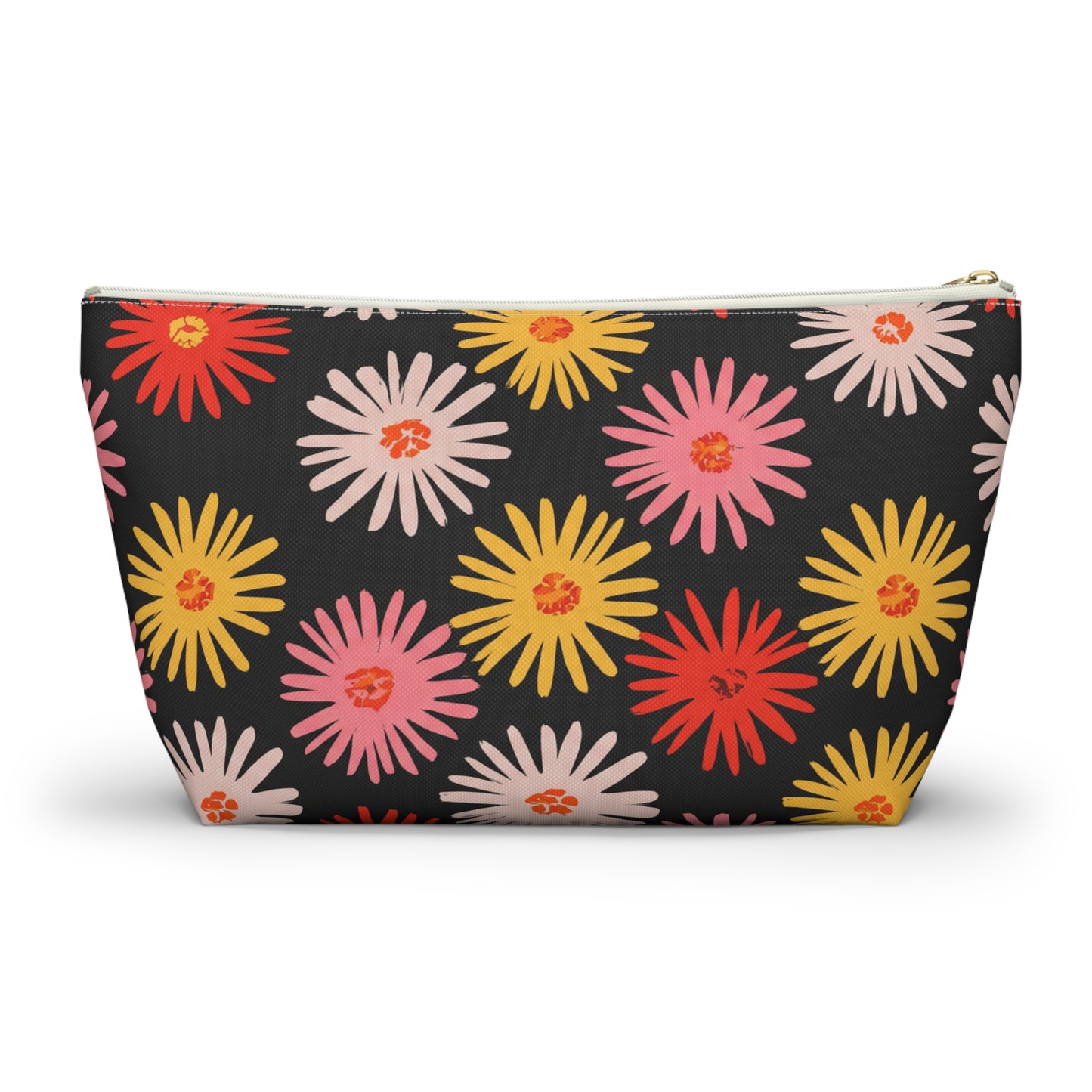 Night Bloom Accessory Pouch with T-bottom