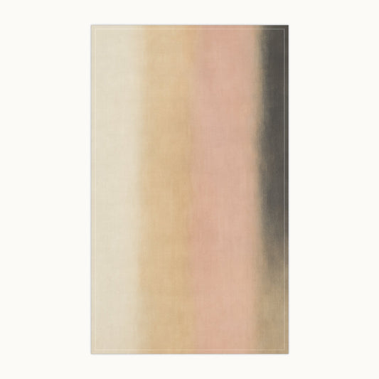 Abstract Color Harmony Tea Towel