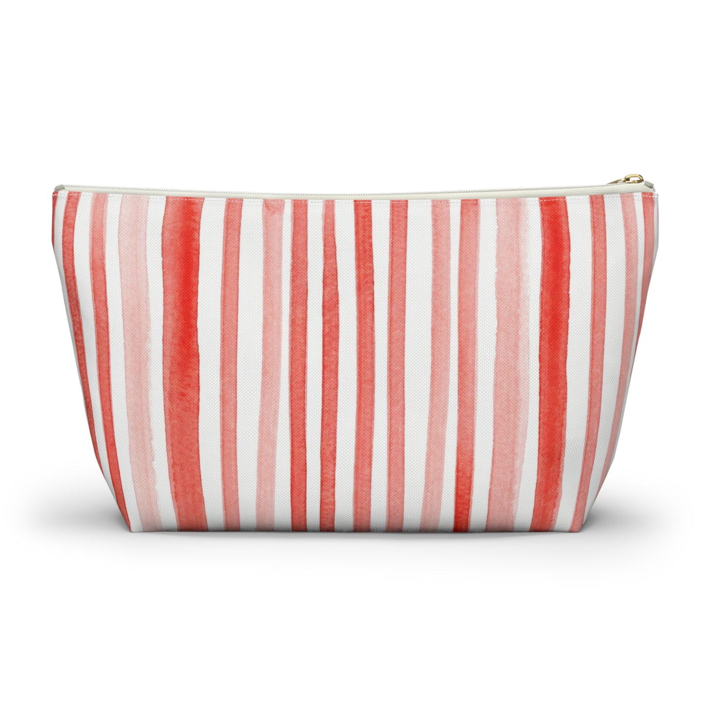 Red Thread Accessory Pouch with T-bottom