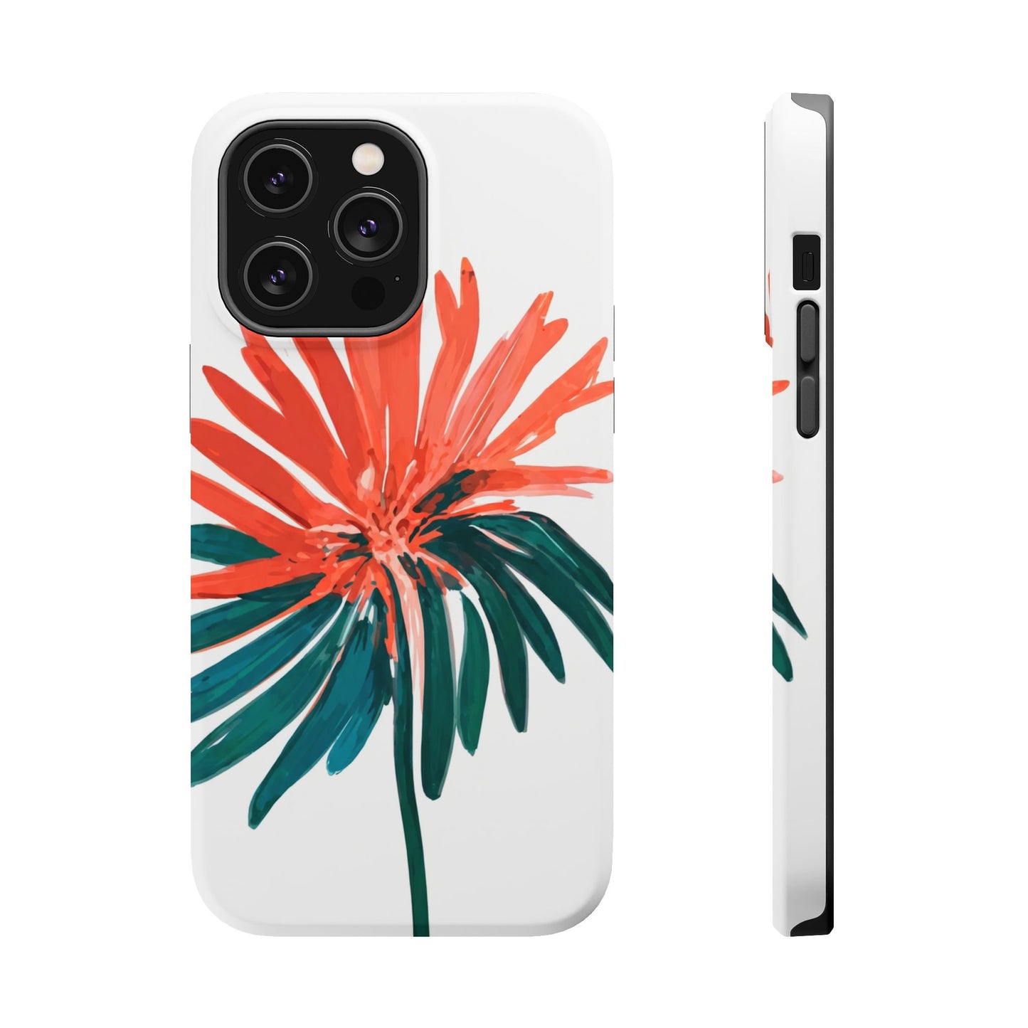 Coral Palm Magnetic Phone Case