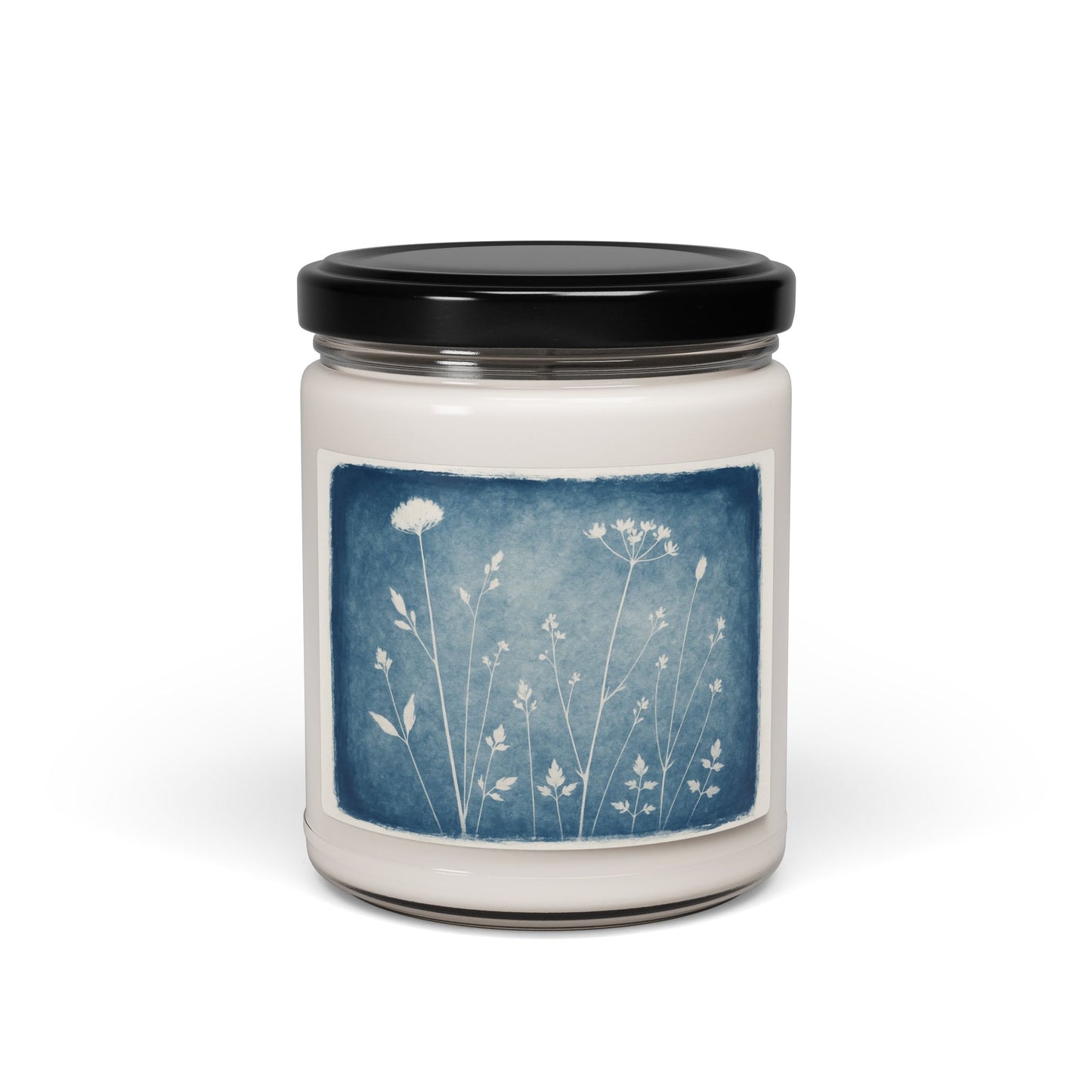 Meadow Cyanotype Silhouettes Soy Candle