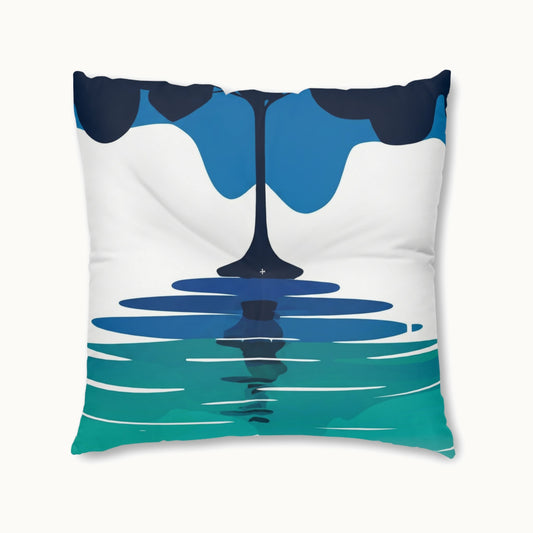 Square Tufted Floor Pillow