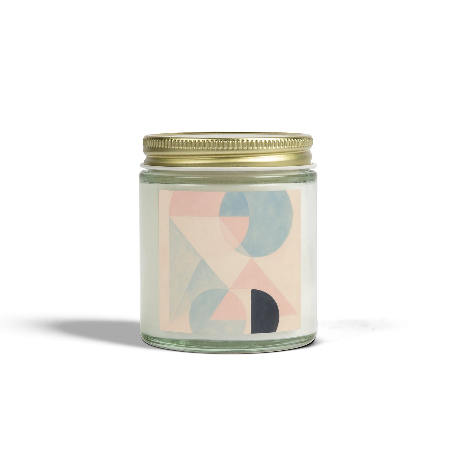 Pastel Geometric Harmony Scented Candles