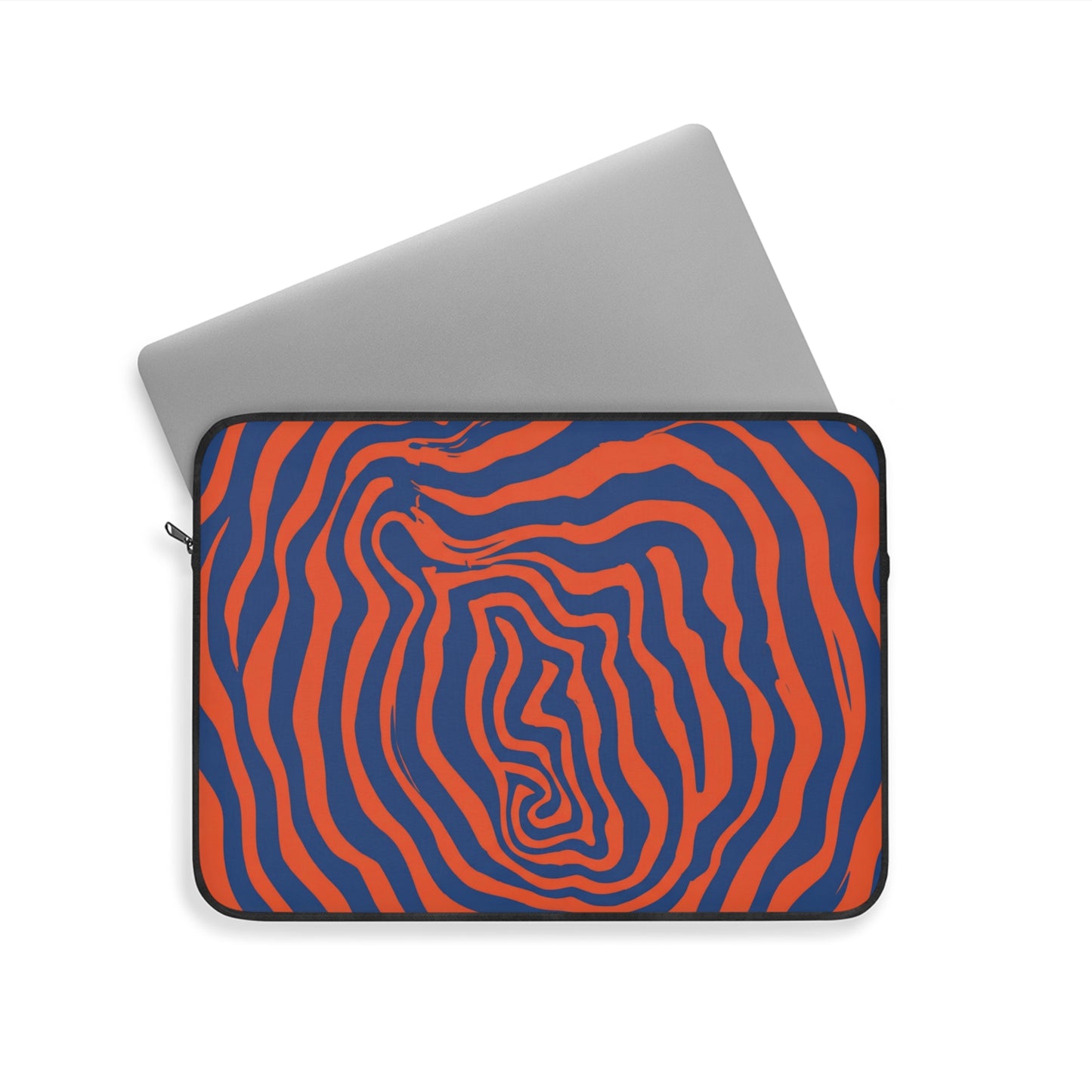 Tangerine Maze Laptop Sleeve