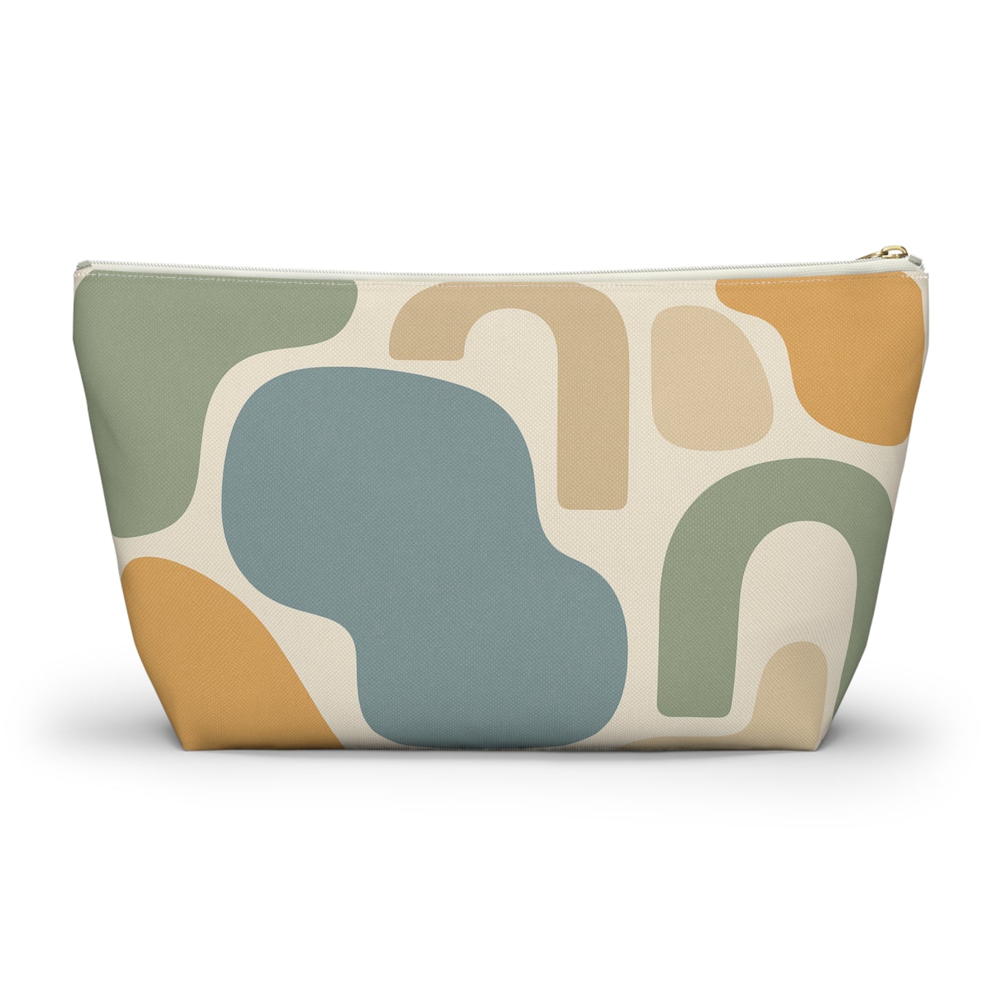Soft Geometry Accessory Pouch with T-bottom