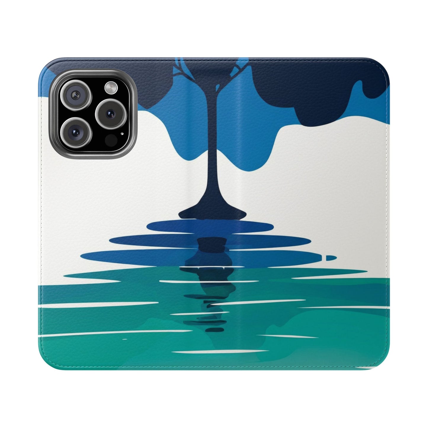 Vegan Leather Flip Case