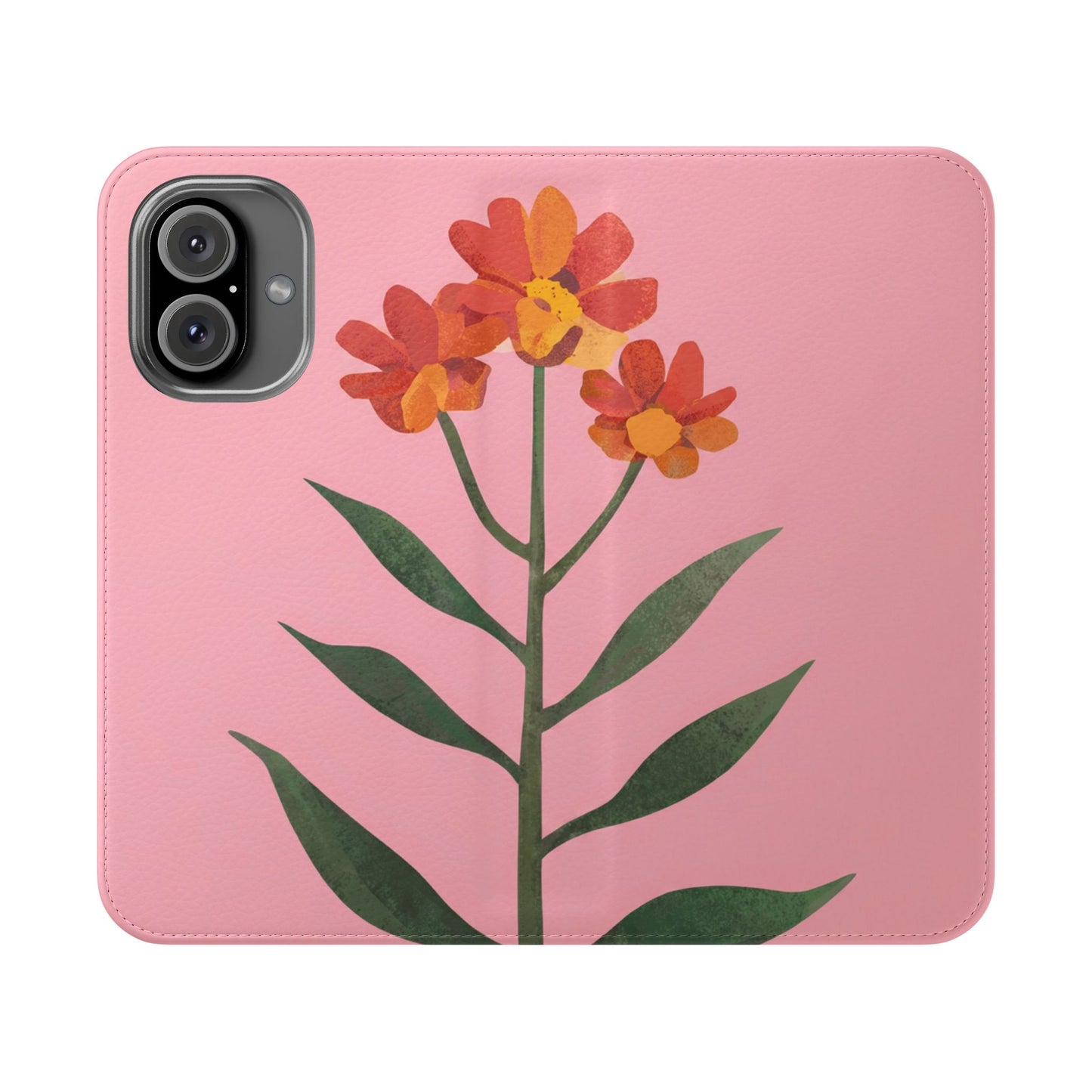 Vegan Leather Flip Case