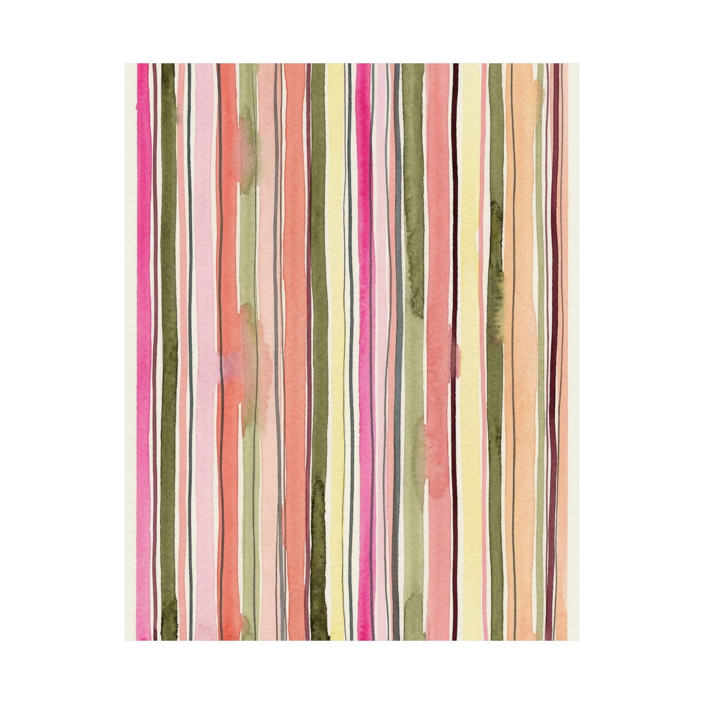 Summer Stripe Art Poster