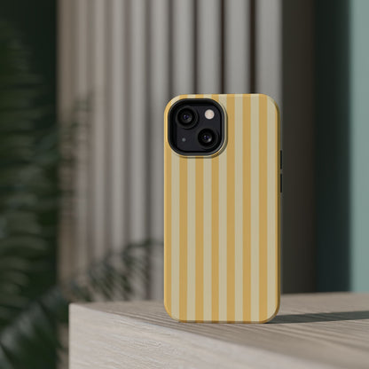 Buttercup Stripe Magnetic Phone Case