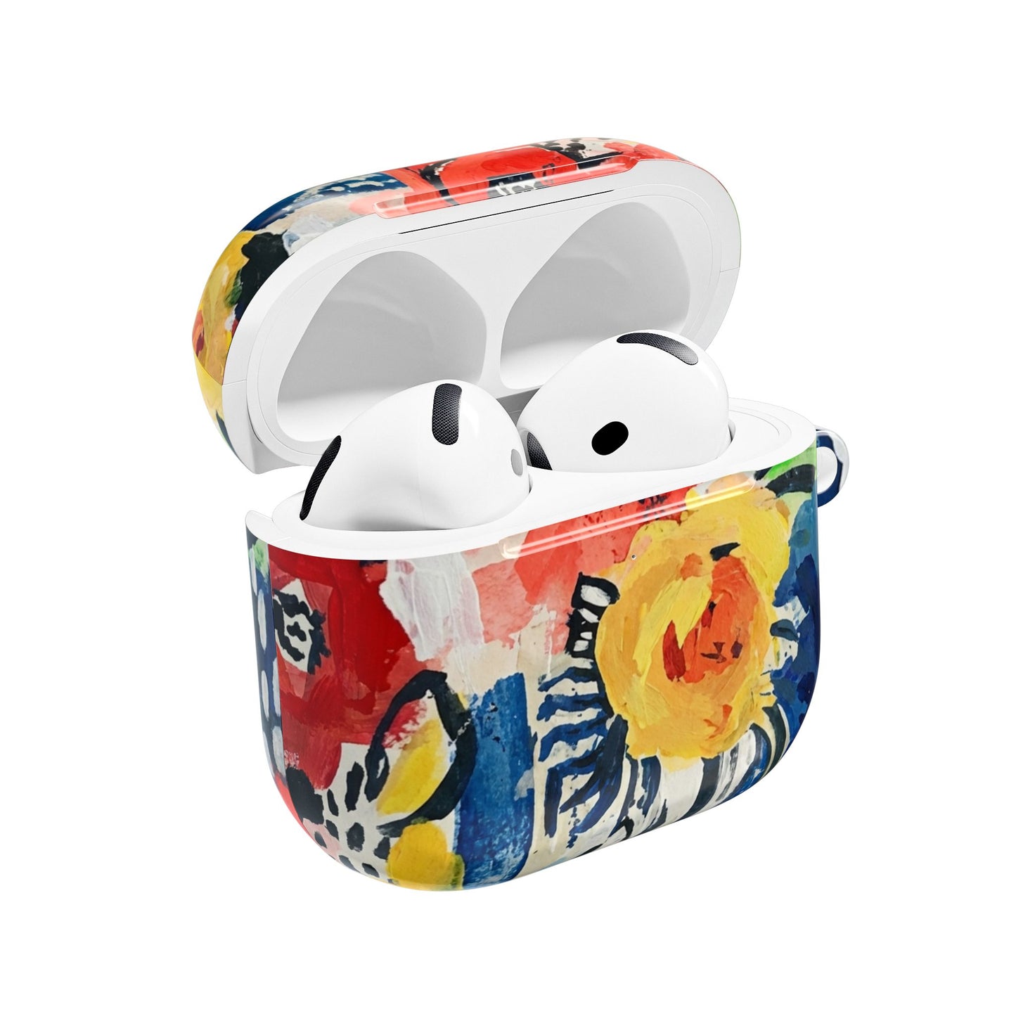 Abstract Flora AirPod Cases