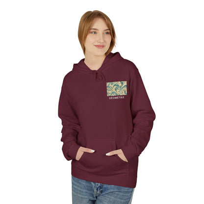 Stylish Unisex Fleece Hoodie with Unique Design, Cozy Gift for Friends, Stylish Streetwear, Perfect for Casual Outings, Ideal for Holidays (Hoodie - Pattern 0c)