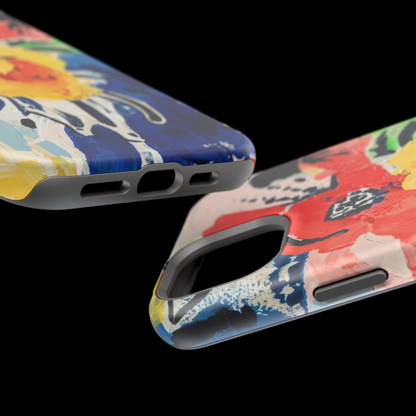 Abstract Flora Magnetic Phone Case