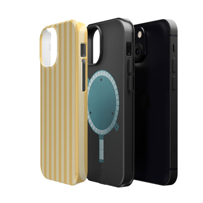 Buttercup Stripe Magnetic Phone Case