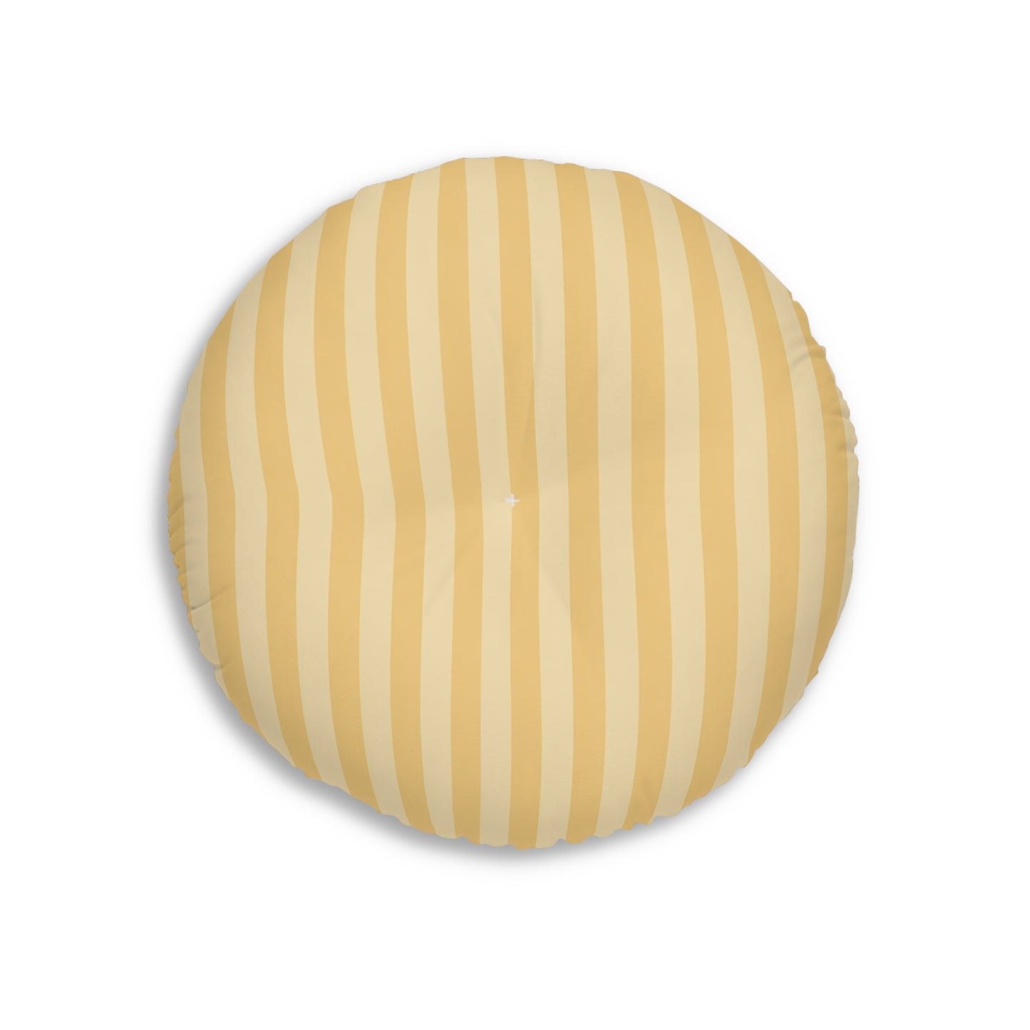 Buttercup Stripe Tufted Floor Pillow