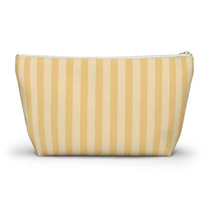 Buttercup Stripe Accessory Pouch with T-bottom