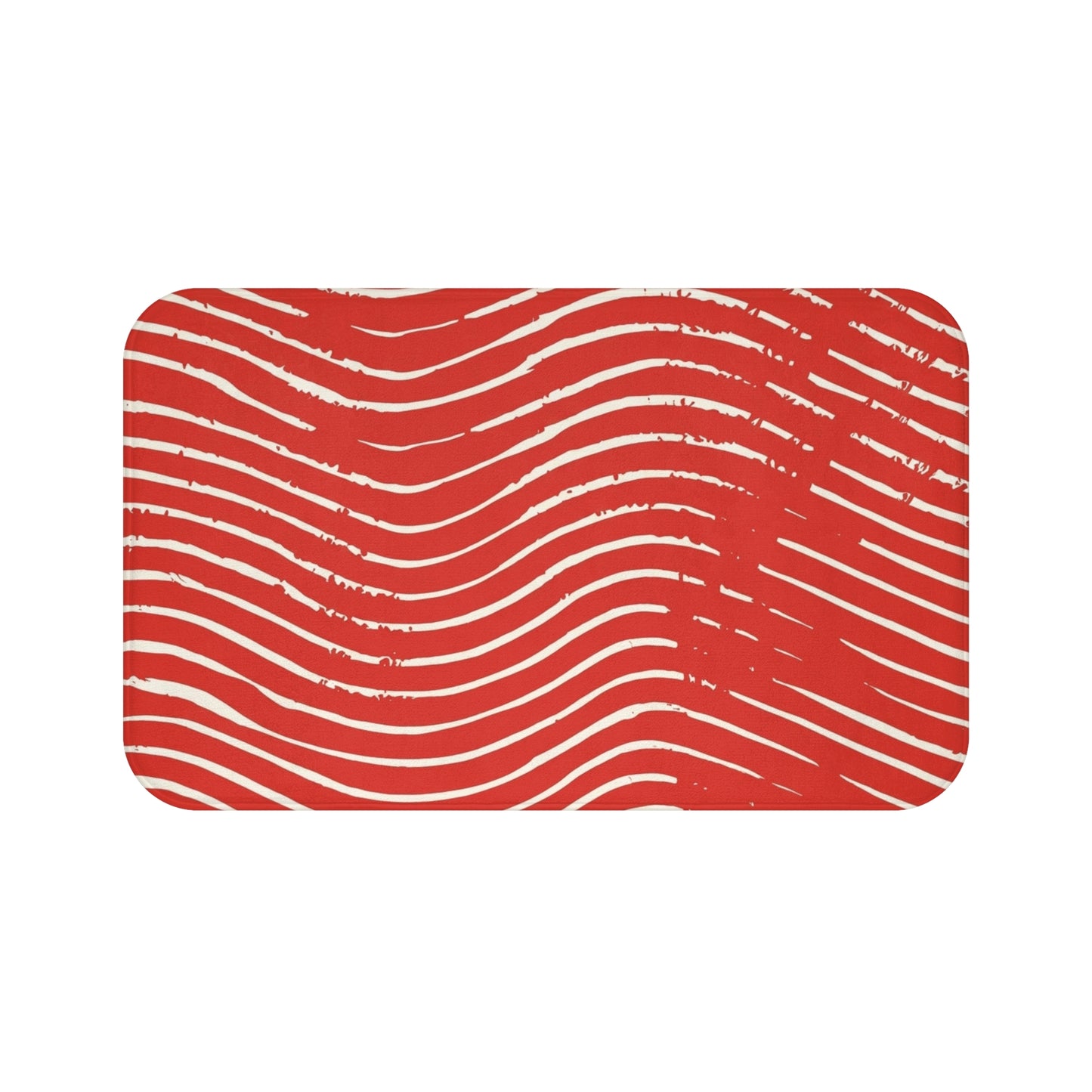 Scarlet Tide Bath Mat