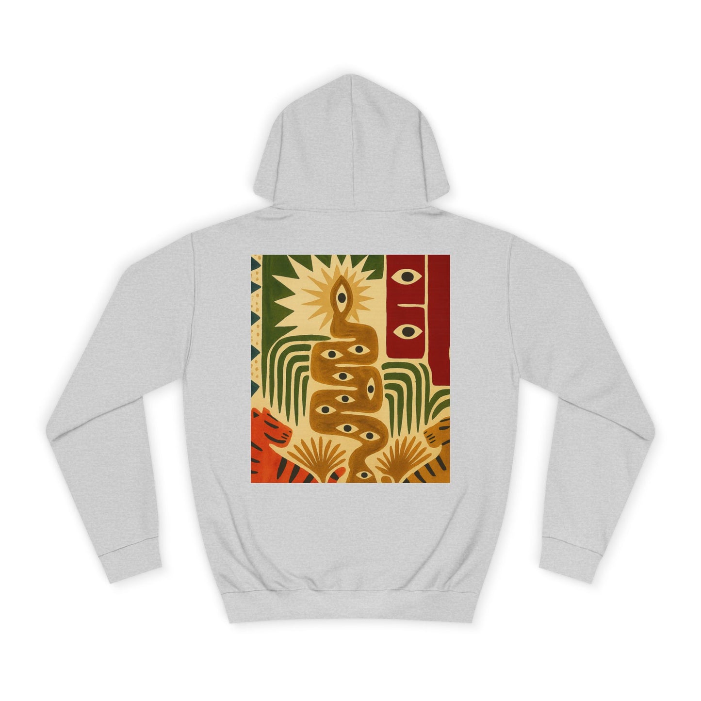 Colorful Unisex College Hoodie, Trendy Gift for Students, Cozy Sweatshirt, Perfect for College Life, Comfy Apparel for School Events, [...] Hoodie 2 - Pattern TEST7