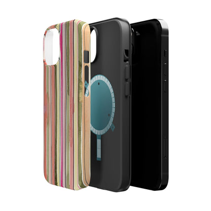 Summer Stripe Magnetic Phone Case