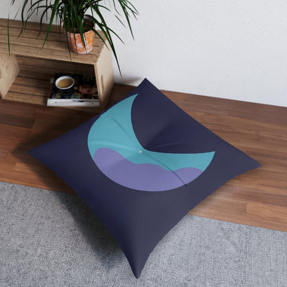 Square Tufted Floor Pillow