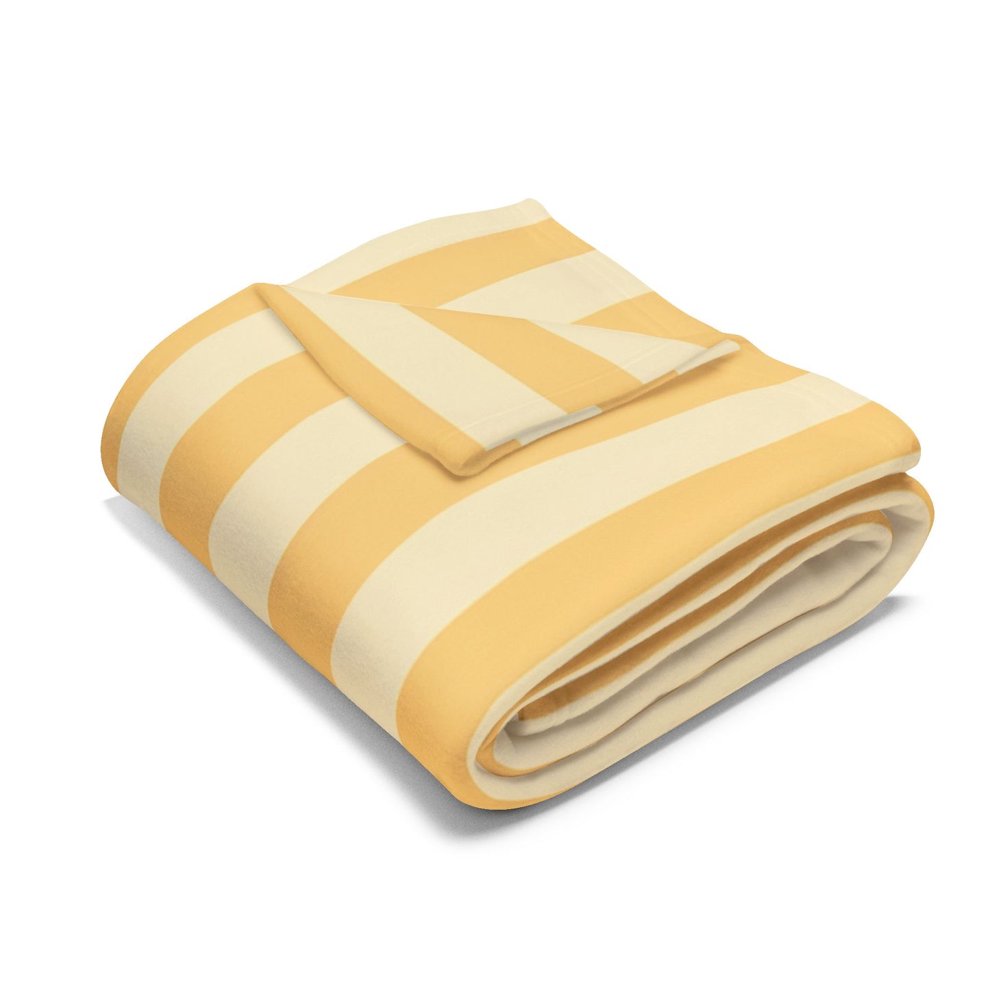 Buttercup Stripe Arctic Fleece Blanket