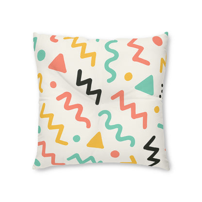 Square Tufted Floor Pillow