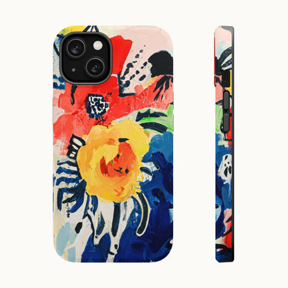 Abstract Flora Magnetic Phone Case