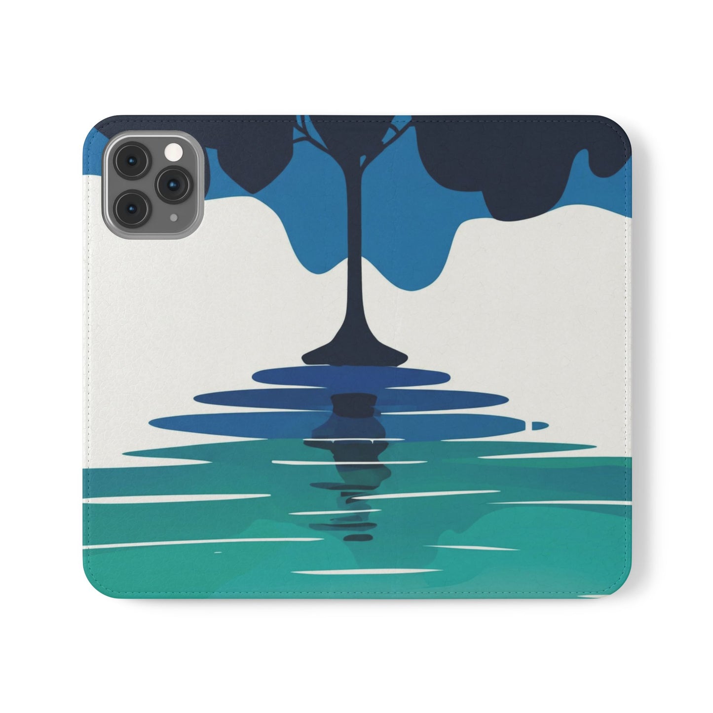 Vegan Leather Flip Case